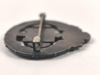 Deutsches Schwerathleten Sportabzeichen 2. Modell in Bronze , ohne Hersteller, guter Zustand