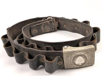 Reichsarbeitsdienst, Koppel für Mannschaften. Entnazifiziert, der Riemen nach dem Krieg modifiziert