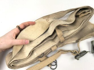 Paar Steigfelle für Ski der Wehrmacht. So bei der Gebirgstruppe geführt. Sehr guter Zustand