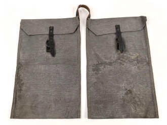 Wehrmacht, Beutel für Gewehrgranaten . Graue Ausführung datiert 1942, ungebrauchtes Stück mit leichten Lagerspuren