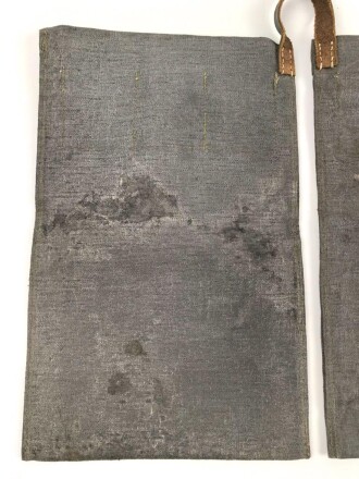 Wehrmacht, Beutel für Gewehrgranaten . Graue Ausführung datiert 1942, ungebrauchtes Stück mit leichten Lagerspuren