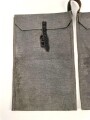 Wehrmacht, Beutel für Gewehrgranaten . Graue Ausführung datiert 1942, ungebrauchtes Stück mit leichten Lagerspuren