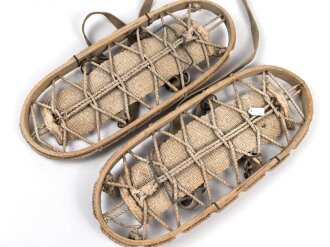 Paar Schneeteller für Gebirgstruppen der Wehrmacht. Guter Zustand