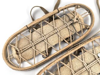 Paar Schneeteller für Gebirgstruppen der Wehrmacht. Guter Zustand