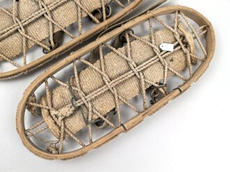 Paar Schneeteller für Gebirgstruppen der Wehrmacht. Guter Zustand