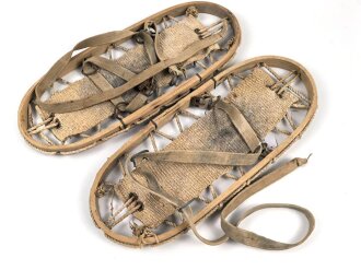 Paar Schneeteller für Gebirgstruppen der Wehrmacht. Guter Zustand