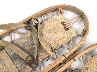 Paar Schneeteller für Gebirgstruppen der Wehrmacht. Guter Zustand