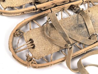 Paar Schneeteller für Gebirgstruppen der Wehrmacht. Guter Zustand