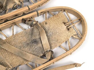 Paar Schneeteller für Gebirgstruppen der Wehrmacht. Guter Zustand