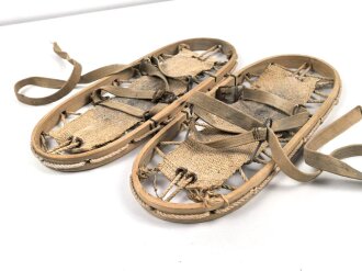 Paar Schneeteller für Gebirgstruppen der Wehrmacht. Guter Zustand