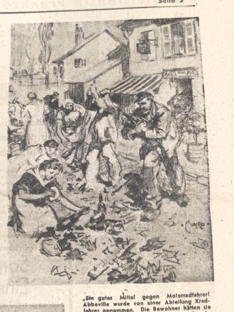 " 8 Uhr Blatt" Die große illustruierte Abendzeitung Süddeutschlands. 4. August 1940