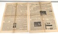 "Deutsche Zeitung in Norwegen - England und USA geben Sowjets auf" 20. September 1941, nicht vollständig 4 Seiten