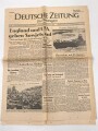 "Deutsche Zeitung in Norwegen - England und USA geben Sowjets auf" 20. September 1941, nicht vollständig 4 Seiten