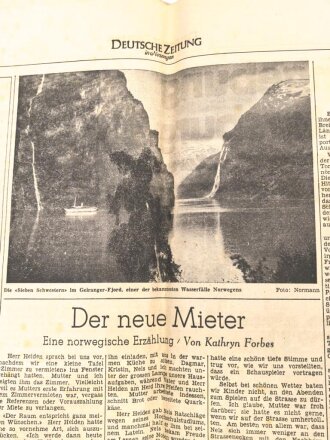"Deutsche Zeitung in Norwegen - England und USA geben Sowjets auf" 20. September 1941, 10 Seiten