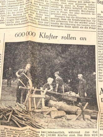 "Deutsche Zeitung in Norwegen - England und USA geben Sowjets auf" 20. September 1941, nicht vollständig 6 Seiten
