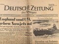"Deutsche Zeitung in Norwegen - England und USA geben Sowjets auf" 20. September 1941, nicht vollständig 6 Seiten