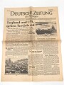 "Deutsche Zeitung in Norwegen - England und USA geben Sowjets auf" 20. September 1941, nicht vollständig 6 Seiten