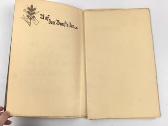 Arbeitgau XXI Niederrhein, "Meine Arbeitsdienstzeit" gebraucht, ca. DIN A3, wenige Fotos