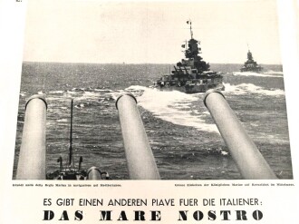 "Lillustrazione Italiana" Nr. 28 - 14. Juli 1943, Deutsch/italienische Ausgabe