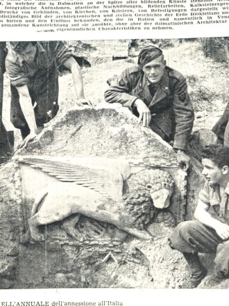 "Lillustrazione Italiana" Nr. 28 - 14. Juli 1943, Deutsch/italienische Ausgabe