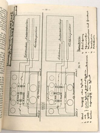 Kaiserliche Marine "Elektrotechnik - Leitfaden für die Divisionsschule der Werftdivisionen", datiert 1908, über DIN A5