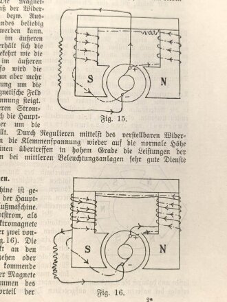 Kaiserliche Marine "Elektrotechnik - Leitfaden für die Divisionsschule der Werftdivisionen", datiert 1908, über DIN A5