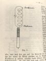 Kaiserliche Marine "Elektrotechnik - Leitfaden für die Divisionsschule der Werftdivisionen", datiert 1908, über DIN A5