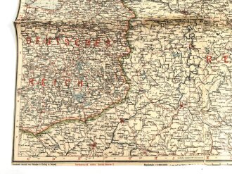 Landkarte"Ostpreußen und Litauen" Maße: 51 x 40 cm