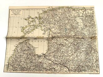 Landkarte"Ostpreußen und Litauen" Maße: 51 x 40 cm