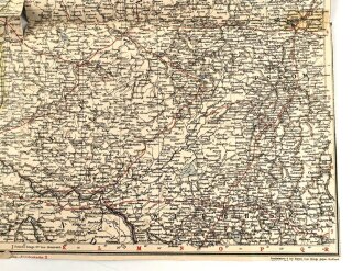 Landkarte"Ostpreußen und Litauen" Maße: 51 x 40 cm