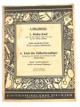 "2 Marschlieder: Stuka Lied und Lied der Fallschirmjäger" gebraucht, über DIN A4