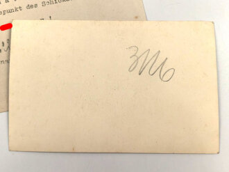 Höherer Artillerie Kommandeur 304 17.Armee "Sondertagesbefehl" datiert 1944, DIN A4 , dazu ein Foto