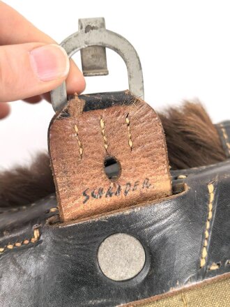 Tornister Wehrmacht, getragenes Stück in gutem Gesamtzustand, datiert 1940