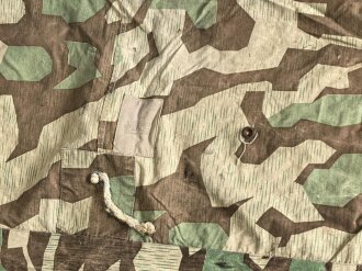 Zeltbahn 31 Wehrmacht, getragenes Stück mit Reichsbetriebsnummer