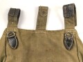Brotbeutel für Angehörige des Heeres, Getragenes Stück, datiert 1940
