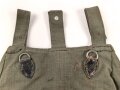 Brotbeutel III. Reich, frühe Ausführung mit nur einer Schlaufe auf dem Deckel, getragenes , ungereinigt