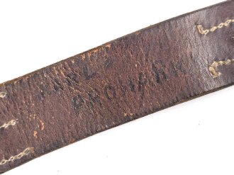 Koppeltragegestell für Angehörige des Heeres, Getragenes Stück, ungereinigt