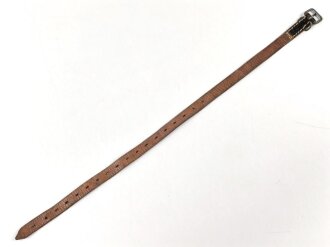 Mantelriemen Wehrmacht, späte Ausführung, getragenes Stück