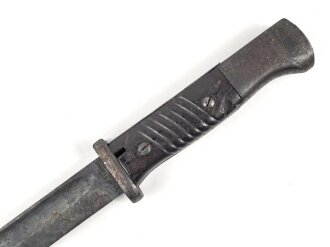 Seitengewehr M84/98 zum k98 der Wehrmacht. Hersteller Höster 1939, Scheide fehlt