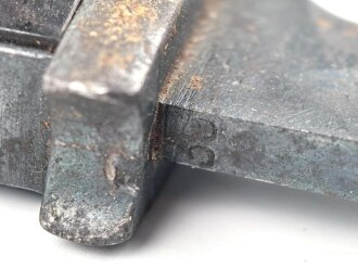 Seitengewehr M84/98 zum k98 der Wehrmacht. Hersteller Höster 1939, Scheide fehlt