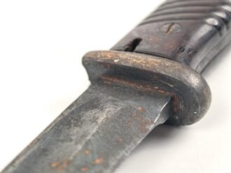 Seitengewehr M84/98 zum k98 der Wehrmacht. Hersteller Höster 1939, Scheide fehlt
