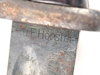 Seitengewehr M84/98 zum k98 der Wehrmacht. Hersteller Höster 1939, Scheide fehlt