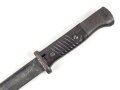 Seitengewehr M84/98 zum k98 der Wehrmacht. Hersteller Höster 1939, Scheide fehlt