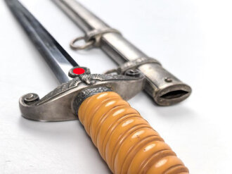 Dolch für Offiziere des Heeres, saubere Klinge von Eickhorn Solingen, guter Zustand