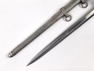 Dolch für Offiziere des Heeres, saubere Klinge von Eickhorn Solingen, guter Zustand