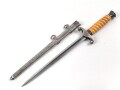 Dolch für Offiziere des Heeres, saubere Klinge von Eickhorn Solingen, guter Zustand