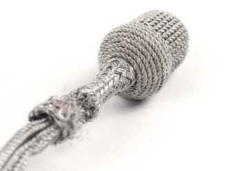 Portepee zum  Dolch für Offiziere des Heeres, leicht getragenes Stück, defekt