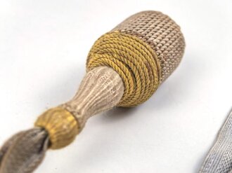 Seitengewehr Troddel Wehrmacht, getragenes Stück, die Wicklung anscheinend geklebt