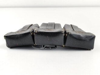 Patronentasche zum K98 Wehrmacht ( für 6 Ladestreifen) Leicht getragenes Stück mit Reichsbetriebsnummer