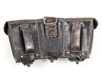 Patronentasche zum K98 Wehrmacht ( für 6 Ladestreifen) Getragenes Stück